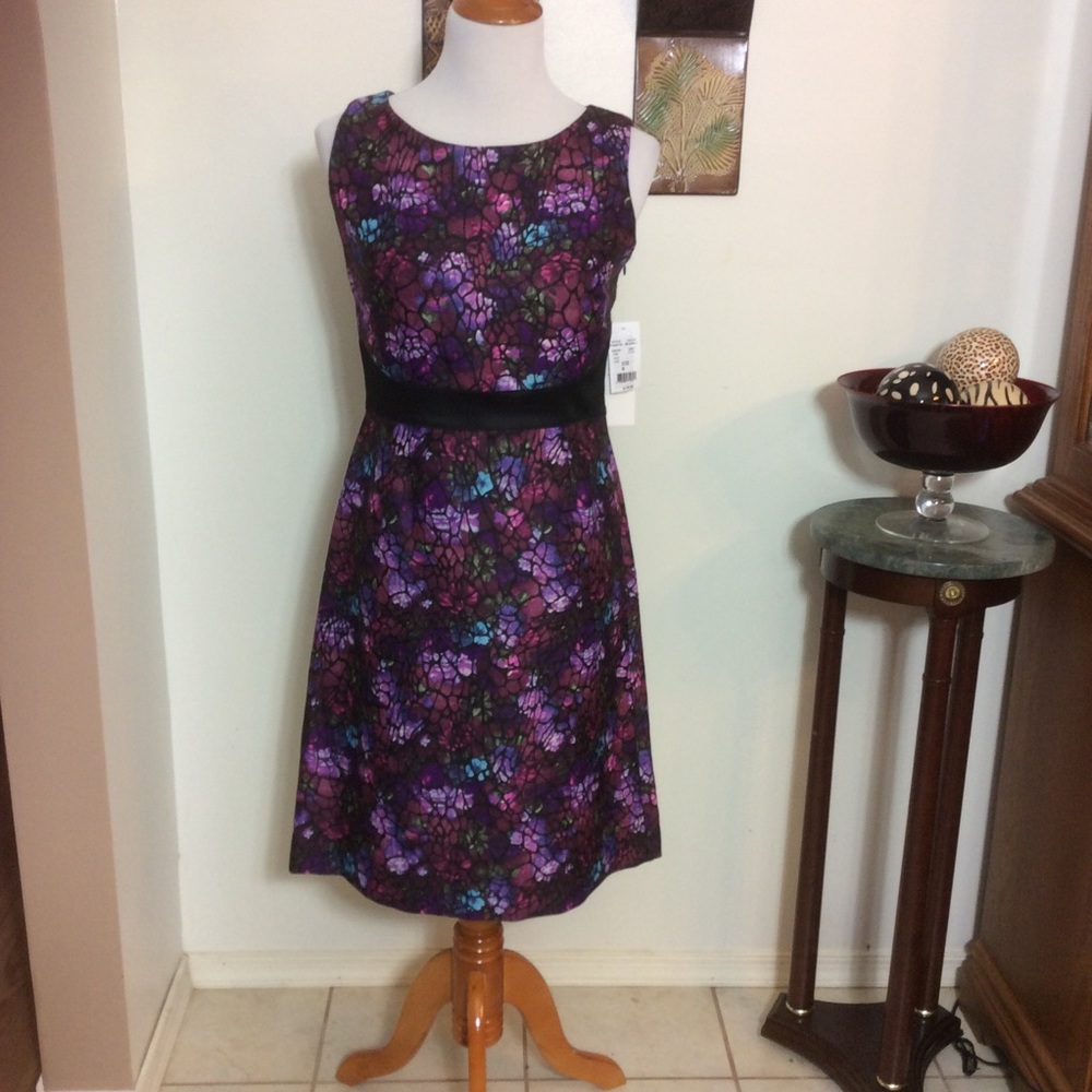 Leslie Fay Multi Color Sleeveless Dresses  NWT